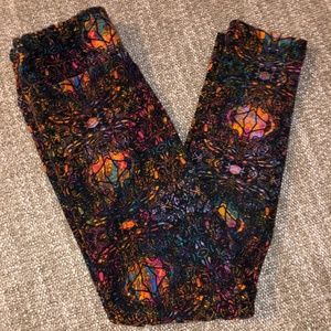 Multi-colored leggings